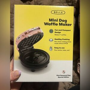 Brand New - Bella Mini Dog Waffle Maker